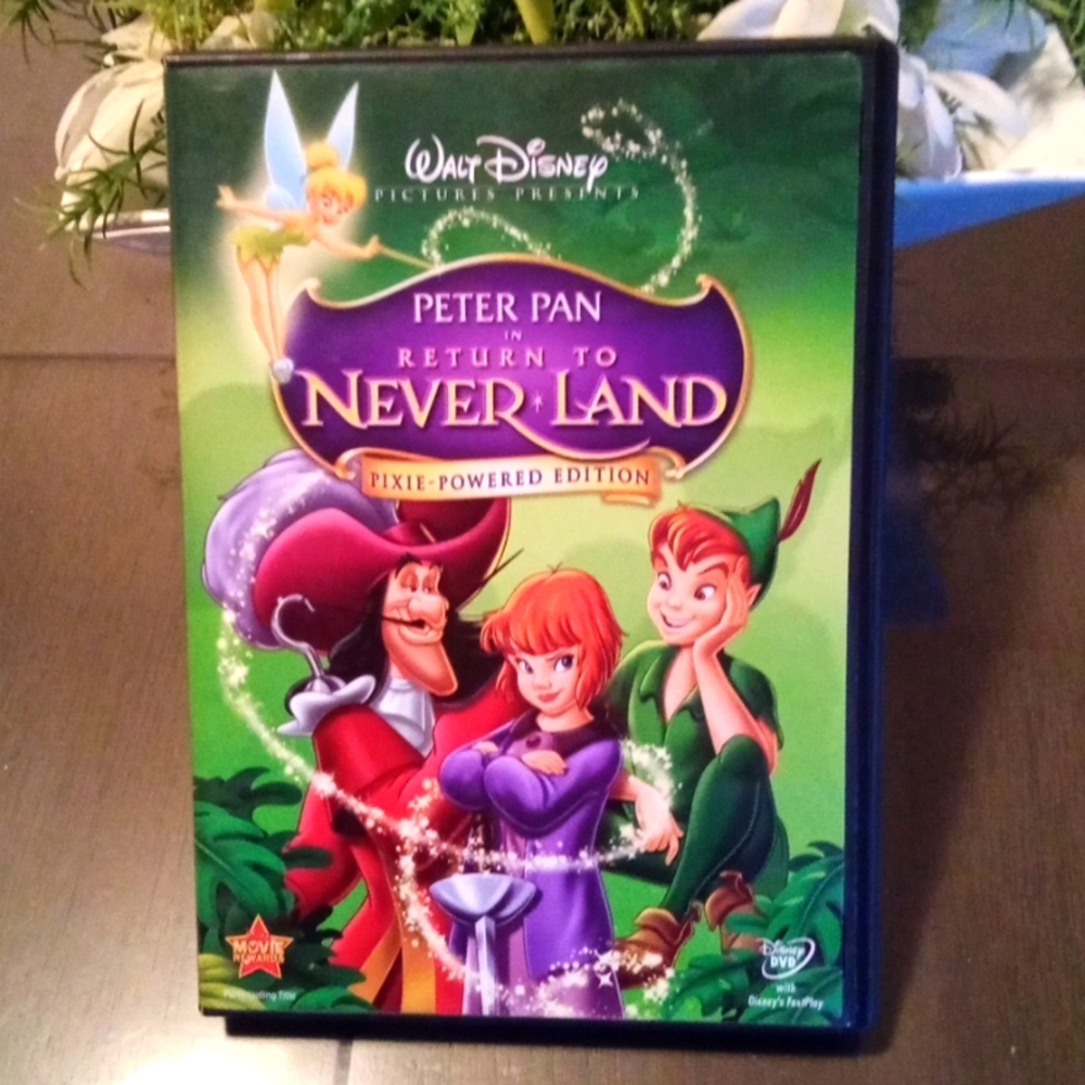 Walt Disney Peter Pan Return to Never Land DVD